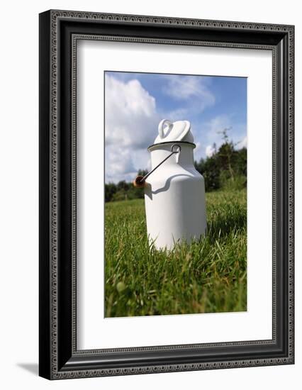 Farm, Meadow, Milk Churn-Catharina Lux-Framed Photographic Print