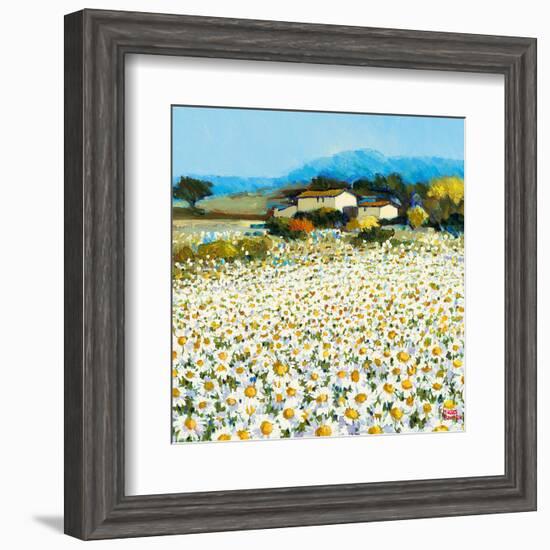 Farm Near Bini-Hazel Barker-Framed Art Print