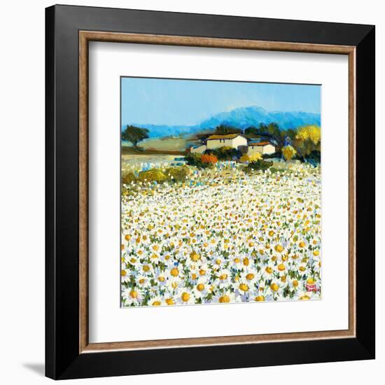 Farm Near Bini-Hazel Barker-Framed Art Print