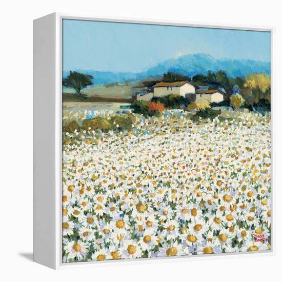 Farm Near Bini-Hazel Barker-Framed Stretched Canvas