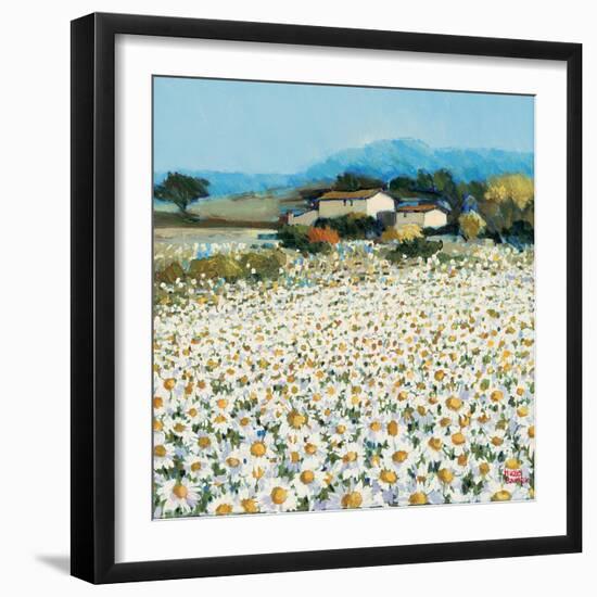 Farm Near Bini-Hazel Barker-Framed Art Print