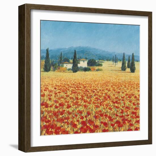 Farm Near Montefiorale-Hazel Barker-Framed Giclee Print