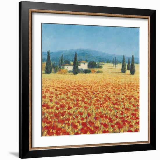 Farm Near Montefiorale-Hazel Barker-Framed Giclee Print