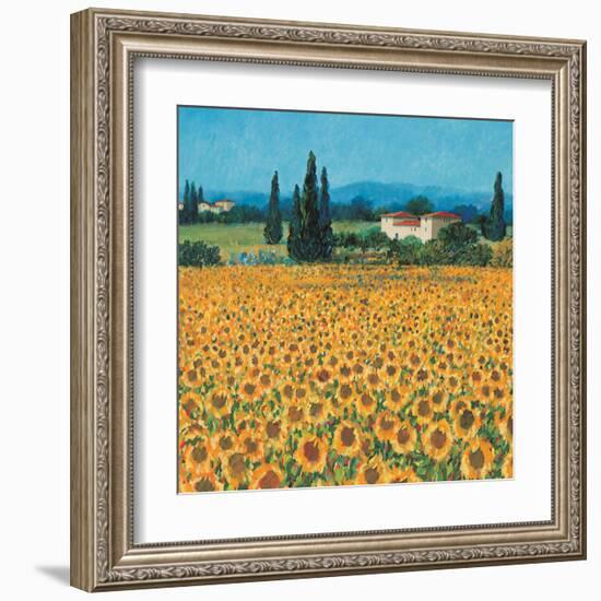 Farm Near Siena-Hazel Barker-Framed Art Print