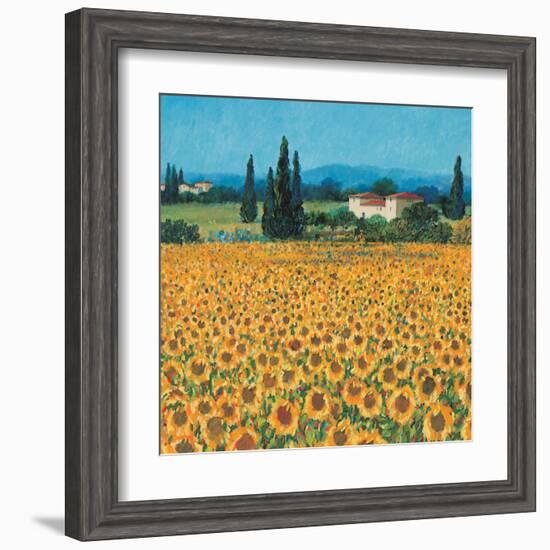 Farm Near Siena-Hazel Barker-Framed Art Print