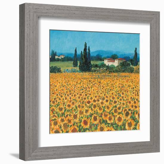 Farm Near Siena-Hazel Barker-Framed Art Print