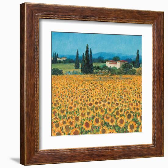 Farm Near Siena-Hazel Barker-Framed Art Print