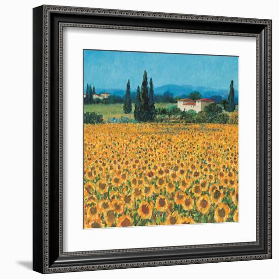 Farm Near Siena-Hazel Barker-Framed Art Print