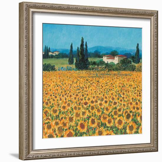 Farm Near Siena-Hazel Barker-Framed Premium Giclee Print