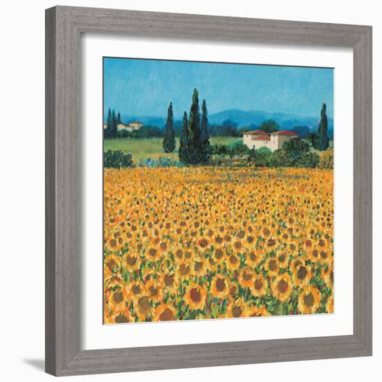 Farm Near Siena-Hazel Barker-Framed Premium Giclee Print