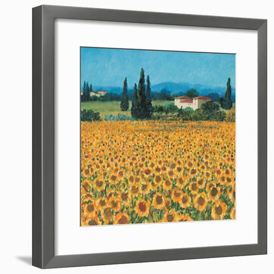 Farm Near Siena-Hazel Barker-Framed Premium Giclee Print