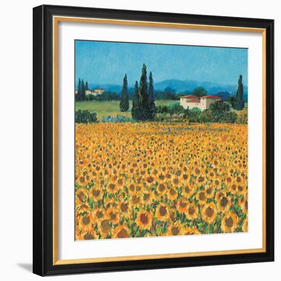 Farm Near Siena-Hazel Barker-Framed Art Print