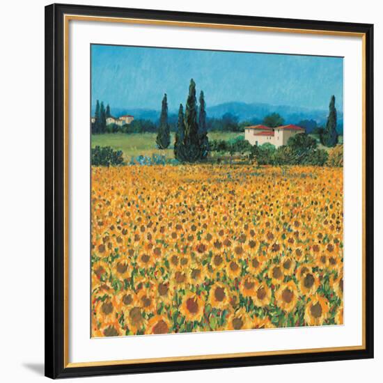 Farm Near Siena-Hazel Barker-Framed Premium Giclee Print