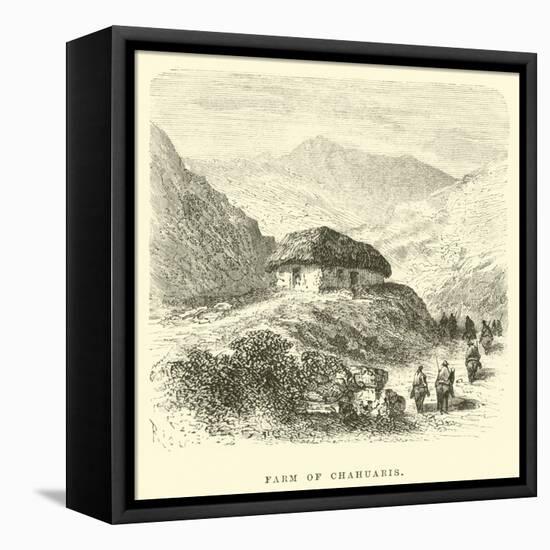 Farm of Chahuaris-Édouard Riou-Framed Premier Image Canvas