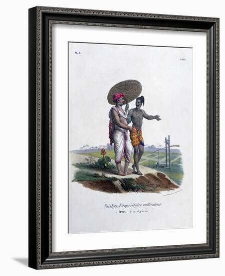 Farm Owner, 1828-Marlet et Cie-Framed Giclee Print