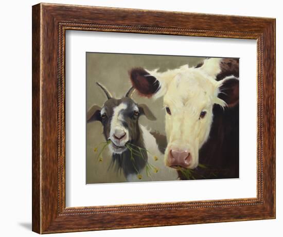 Farm Pals I-Carolyne Hawley-Framed Premium Giclee Print