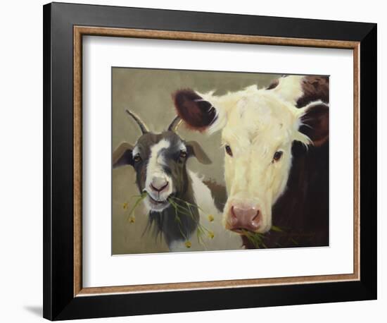 Farm Pals I-Carolyne Hawley-Framed Premium Giclee Print