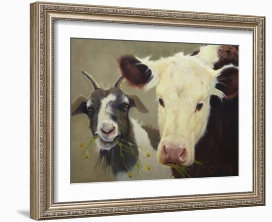 Farm Pals I-Carolyne Hawley-Framed Art Print