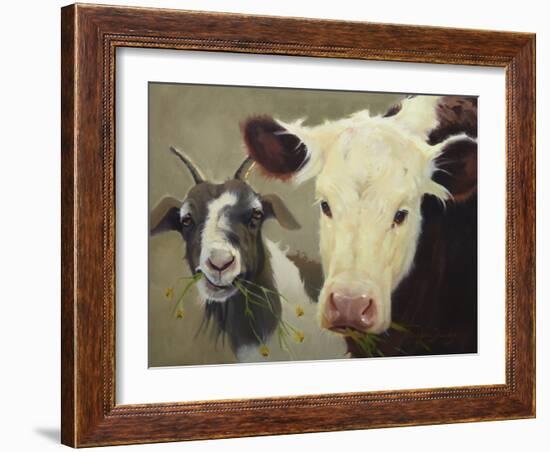 Farm Pals I-Carolyne Hawley-Framed Art Print