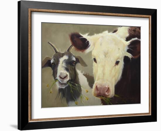 Farm Pals I-Carolyne Hawley-Framed Art Print