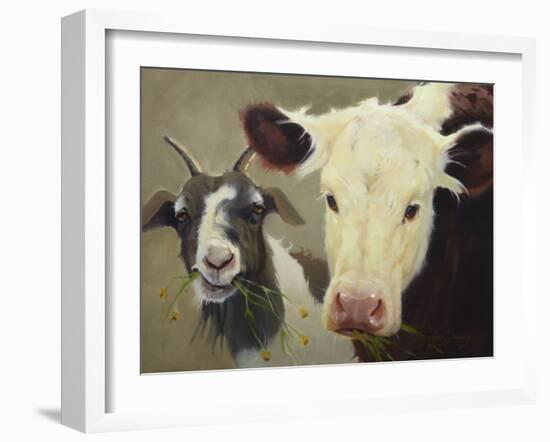 Farm Pals I-Carolyne Hawley-Framed Art Print