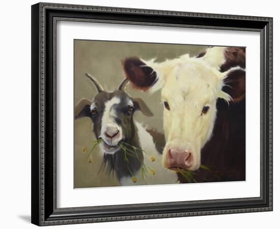 Farm Pals I-Carolyne Hawley-Framed Art Print