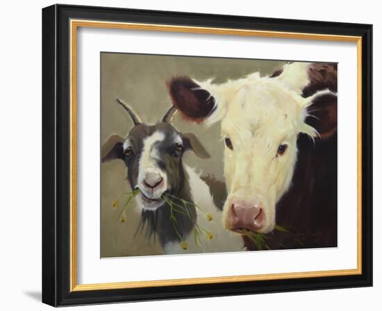 Farm Pals I-Carolyne Hawley-Framed Art Print