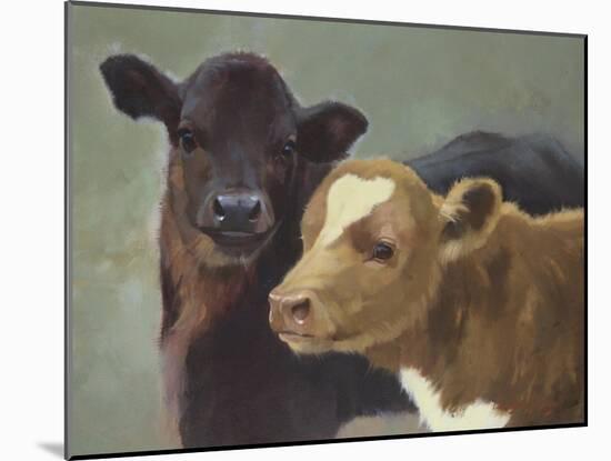 Farm Pals II-Carolyne Hawley-Mounted Art Print