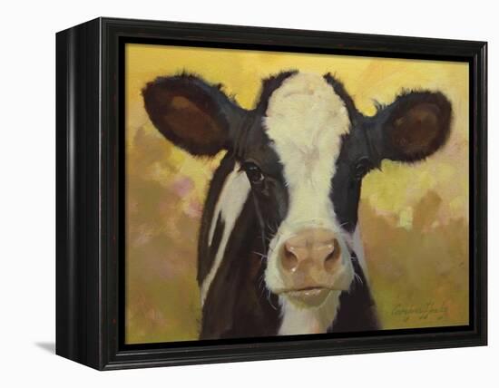 Farm Pals III-Carolyne Hawley-Framed Stretched Canvas