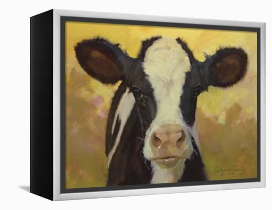 Farm Pals III-Carolyne Hawley-Framed Stretched Canvas