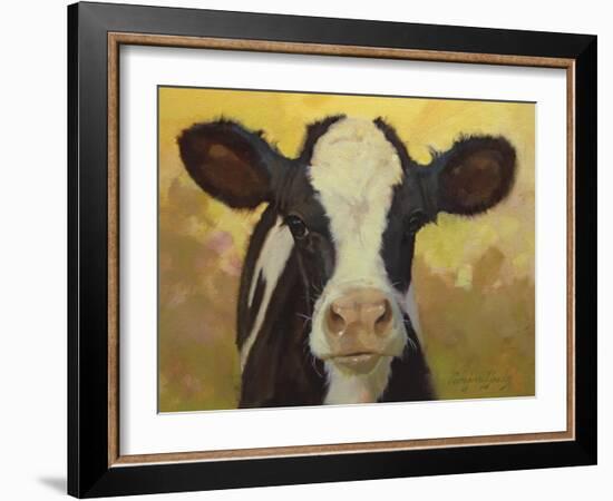 Farm Pals III-Carolyne Hawley-Framed Art Print