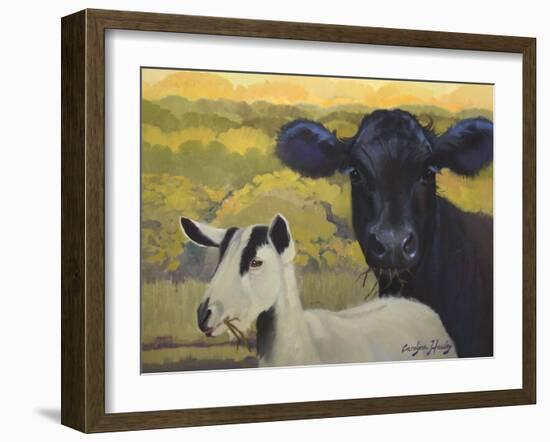 Farm Pals IV-Carolyne Hawley-Framed Art Print