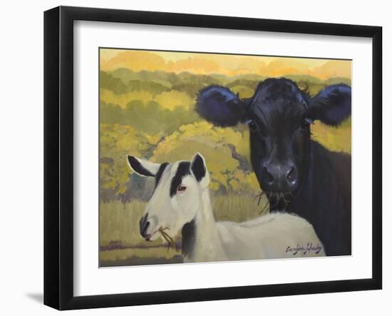 Farm Pals IV-Carolyne Hawley-Framed Art Print