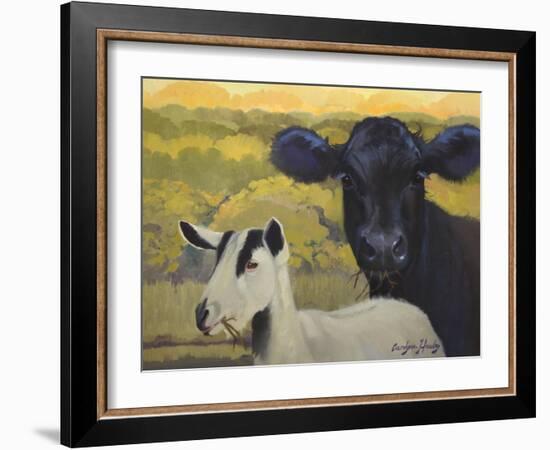 Farm Pals IV-Carolyne Hawley-Framed Art Print