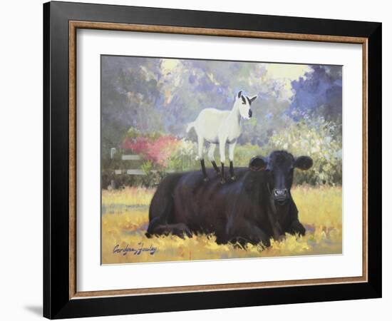 Farm Pals V-Carolyne Hawley-Framed Art Print