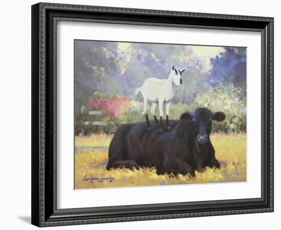 Farm Pals V-Carolyne Hawley-Framed Art Print