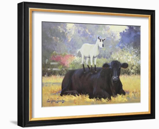 Farm Pals V-Carolyne Hawley-Framed Art Print