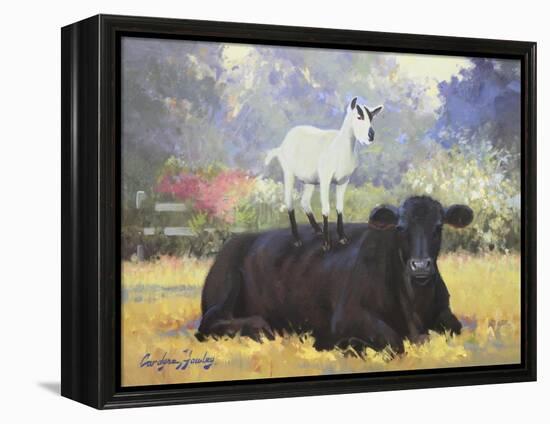 Farm Pals V-Carolyne Hawley-Framed Stretched Canvas