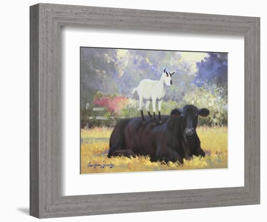 Farm Pals V-Carolyne Hawley-Framed Premium Giclee Print