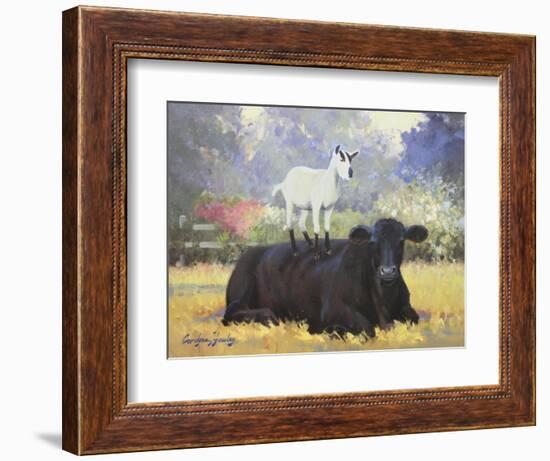 Farm Pals V-Carolyne Hawley-Framed Premium Giclee Print