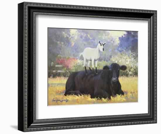 Farm Pals V-Carolyne Hawley-Framed Premium Giclee Print