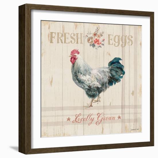 Farm Patchwork VIII-null-Framed Premium Giclee Print