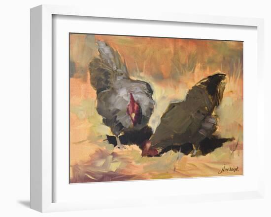 Farm Raised I-Jeri Ireland-Framed Art Print