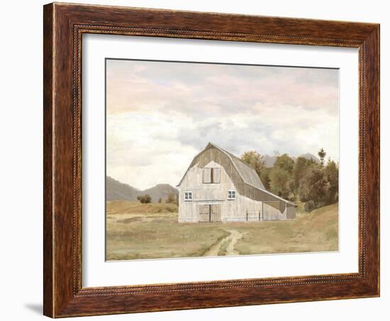 Farm Scene 3, 2024-Jesse Carter-Framed Art Print