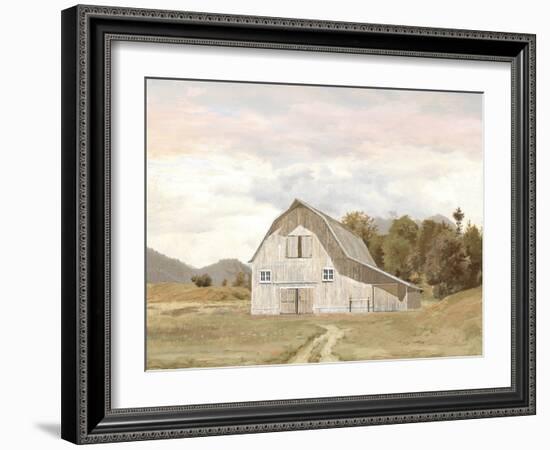 Farm Scene 3, 2024-Jesse Carter-Framed Art Print