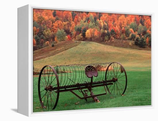 Farm Scene, Vermont, USA-Charles Sleicher-Framed Premier Image Canvas