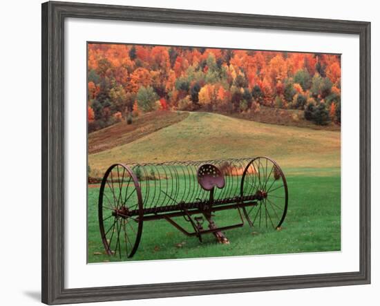 Farm Scene, Vermont, USA-Charles Sleicher-Framed Photographic Print