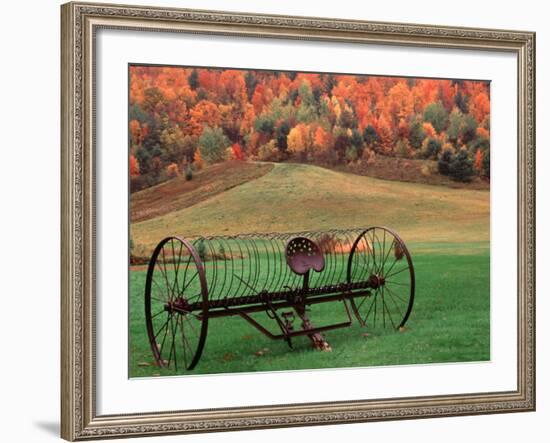 Farm Scene, Vermont, USA-Charles Sleicher-Framed Photographic Print