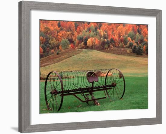 Farm Scene, Vermont, USA-Charles Sleicher-Framed Photographic Print