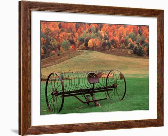 Farm Scene, Vermont, USA-Charles Sleicher-Framed Photographic Print